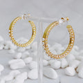 Elegant Pearl Hoop Earrings for the Classy Woman