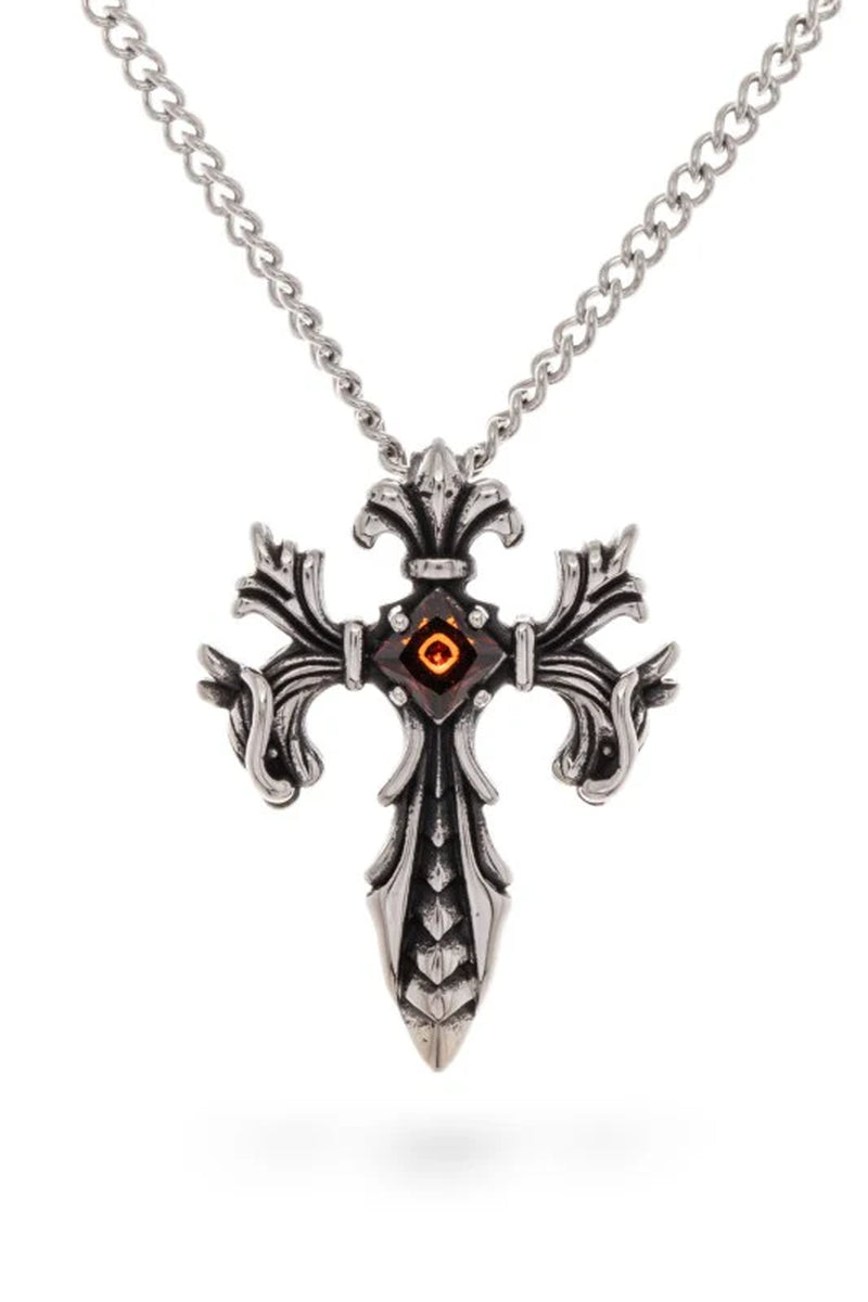 Stylish Unisex Gothic Cross Pendant Necklace - Perfect for Every Occasion!