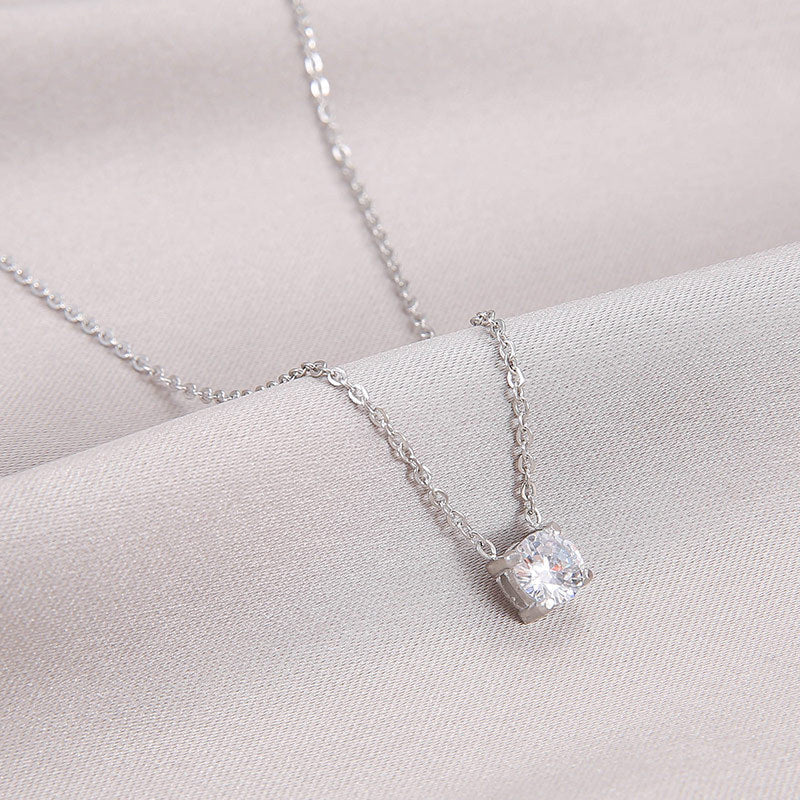 Stunning Elegant Zircon Birthstone Necklace - A Timeless Gift for Every Occasion