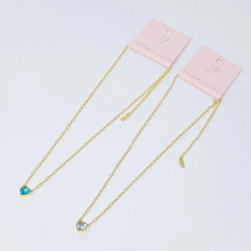 Heartfelt Chained Necklace - A Timeless Symbol of Love