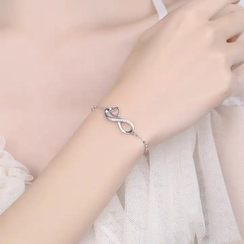 Eternal Love Heart Bracelet