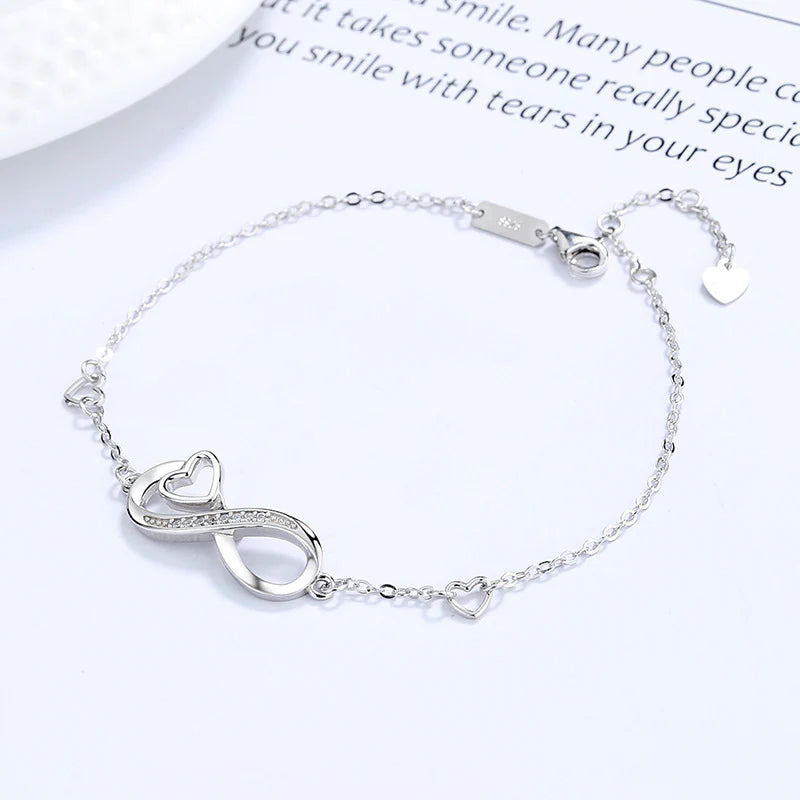 Eternal Love Heart Bracelet