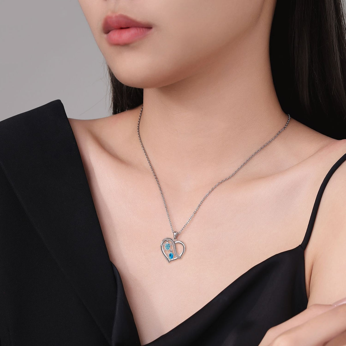 Necklace Love Turtle European and American Gift for Mom