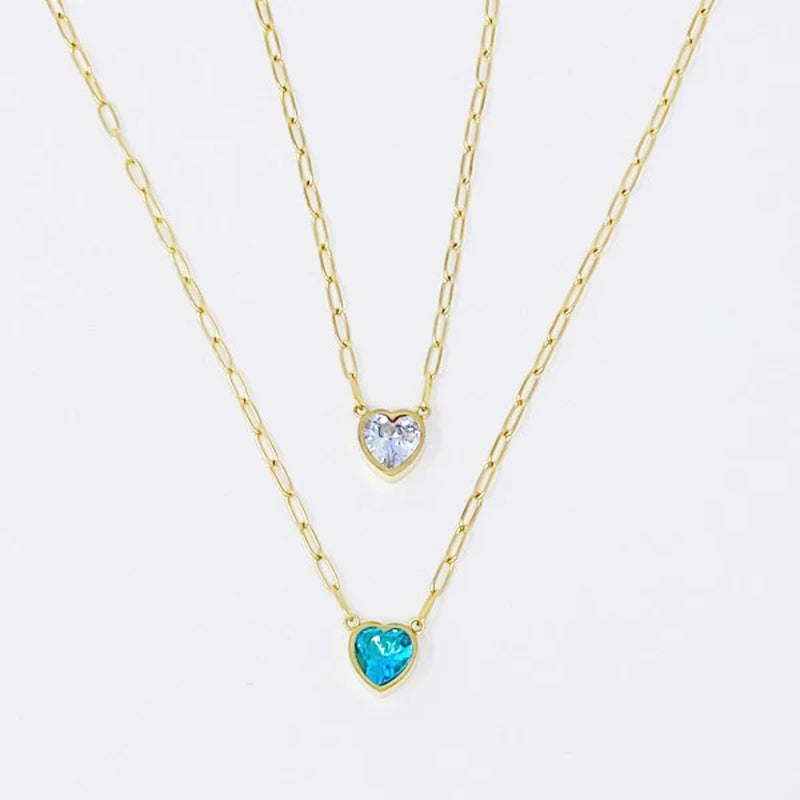 Heartfelt Chained Necklace - A Timeless Symbol of Love