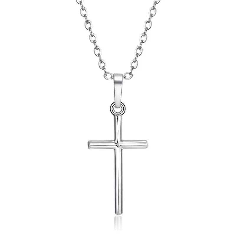 Stylish Gold and Black Crystal Cross Pendant Necklace for Men and Women – Perfect for Wholesale Dropshipping