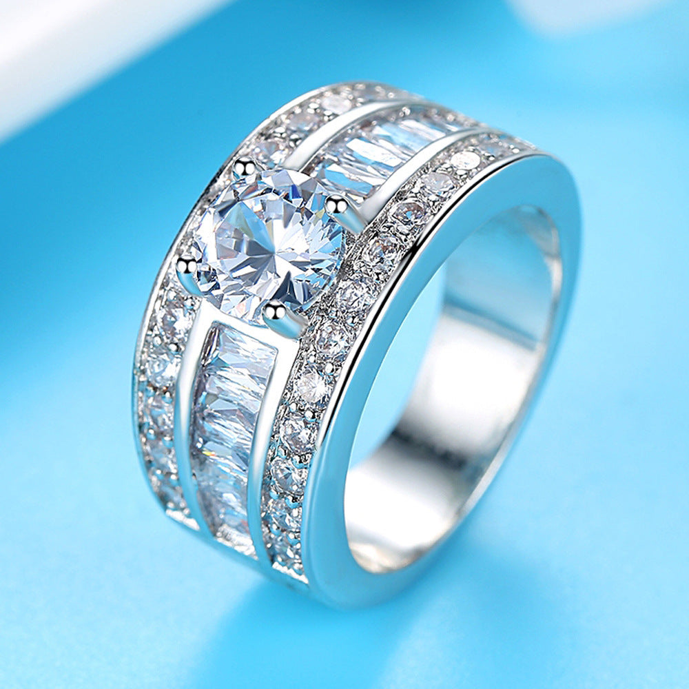 Fashion Jewellery Sumptuous Creative Trend Zircon Claw Heart Arrow Female Adjustable Size Ring Vintage Party Rings for Girls Fashion Jewellery Sumptuous Creative Trend Zircon Claw Heart Arrow Femal