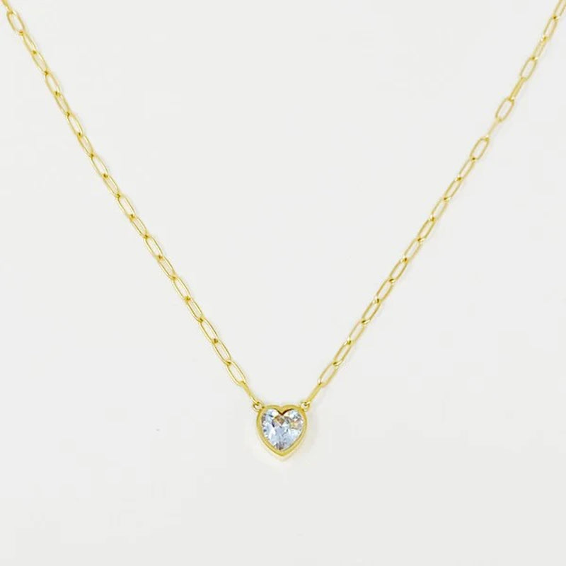 Heartfelt Chained Necklace - A Timeless Symbol of Love