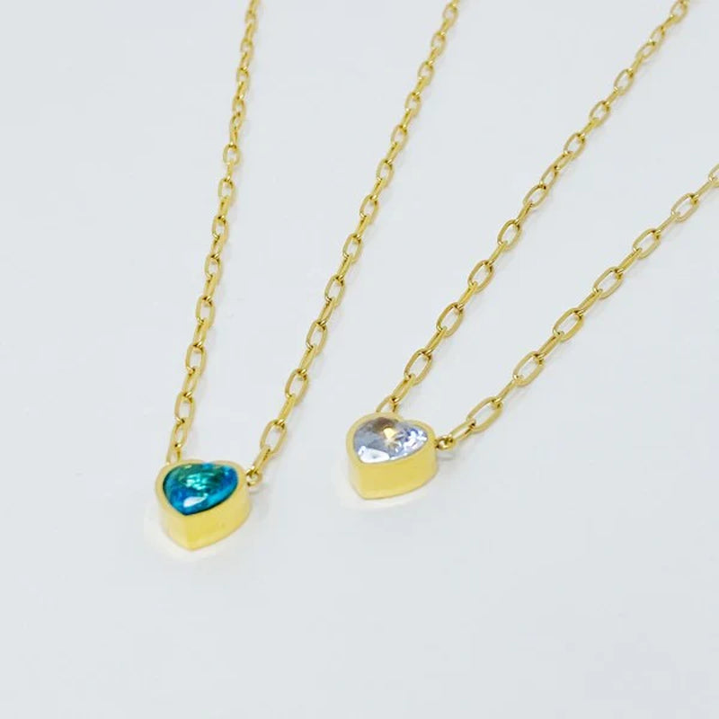 Heartfelt Chained Necklace - A Timeless Symbol of Love