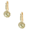 Elegant Timeless Daisy Flower Leverback Earrings