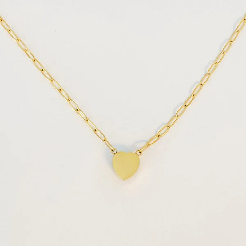Heartfelt Chained Necklace - A Timeless Symbol of Love