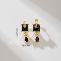 Popular Fashion Earrings Copper-Plated Gold